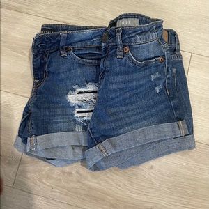 Aeropostale jean shorts size 000 and 00